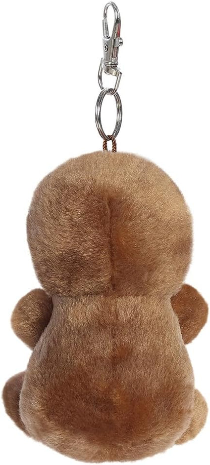 AURORA, 34118, Palm Pals Slomo Sloth Clip-On, 10cm, Soft Toy, Brown