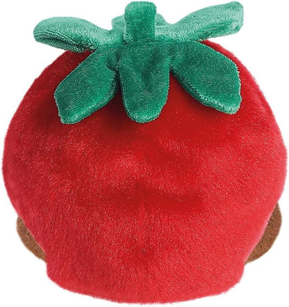 AURORA 77222, Palm Pals Valentino Chocolate Strawberry, 13cm, Soft Toy, Red & Brown