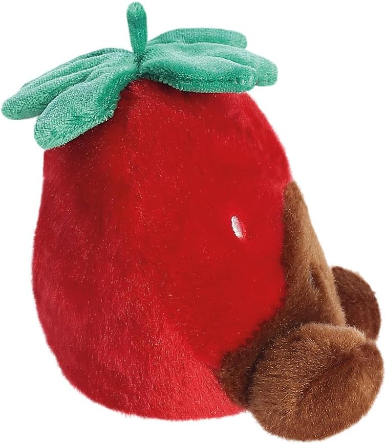 AURORA 77222, Palm Pals Valentino Chocolate Strawberry, 13cm, Soft Toy, Red & Brown