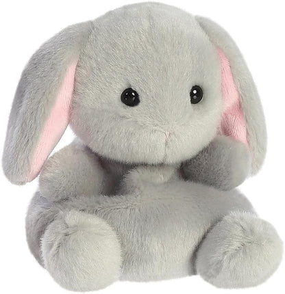 AURORA 82149, Palm Pals Pebbles Bunny, 13cm, Soft Toy, Grey