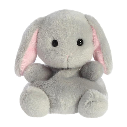 AURORA 82149, Palm Pals Pebbles Bunny, 13cm, Soft Toy, Grey