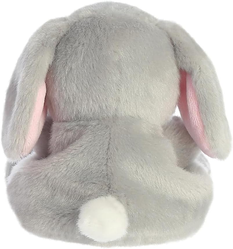 AURORA 82149, Palm Pals Pebbles Bunny, 13cm, Soft Toy, Grey