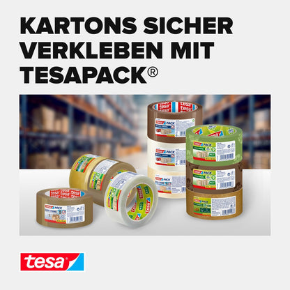 tesapack PP 4195,  66m 50mm transparent -