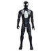 Marvel Spider-Man Titan Series Black Suit Spider-Man Action Figure, 30-cm-scale (12 Inch) Super Hero Toys for Children Ages 4+