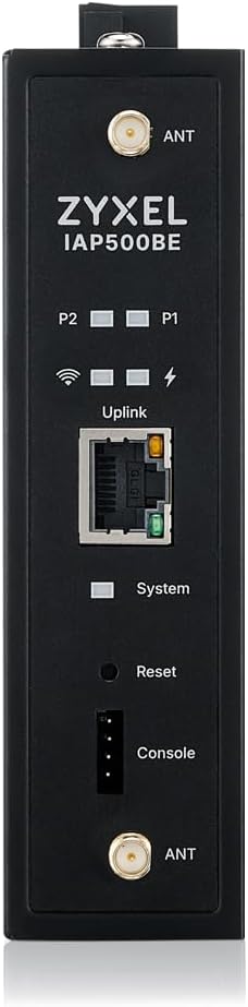 Zyxel WiFi 7 BE5000 Access Point Wireless | Design Industriale Robusto | 2,5 Gb 4-Stream Dual-Radio | Installazione Flessibile | App Nebula, Cloud, Controller o Standalone