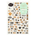Midori 82708006 Seal Loose Log 1 Piece Camouflage Petite Monster Pattern
