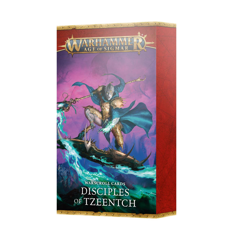 Games Workshop - Warhammer - Age of Sigmar - Warscroll Cards: Disciples of Tzeentch