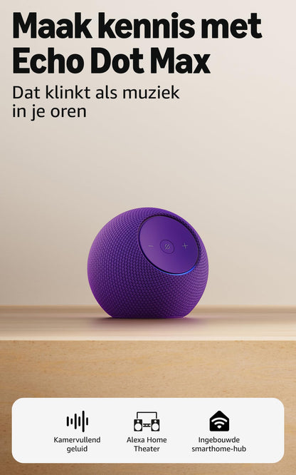Amazon Echo Dot Max 2025 Lila