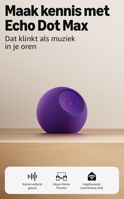 Amazon Echo Dot Max 2025 Lila