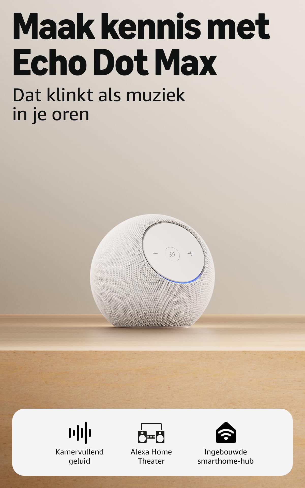 Amazon Echo Dot Max (2025) White