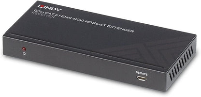 LINDY Extender HDBaseT Cat.6 HDMI 4K60, IR & RS-232, 150 m