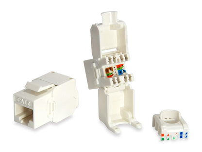 EQUIP 769216 KEYSTONE JACK CAT.6 CONEXIÃ“N CONJUNTO DE 8 UNIDADES