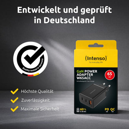 Intenso Power Adapter 1X Usb-A/2X Usb