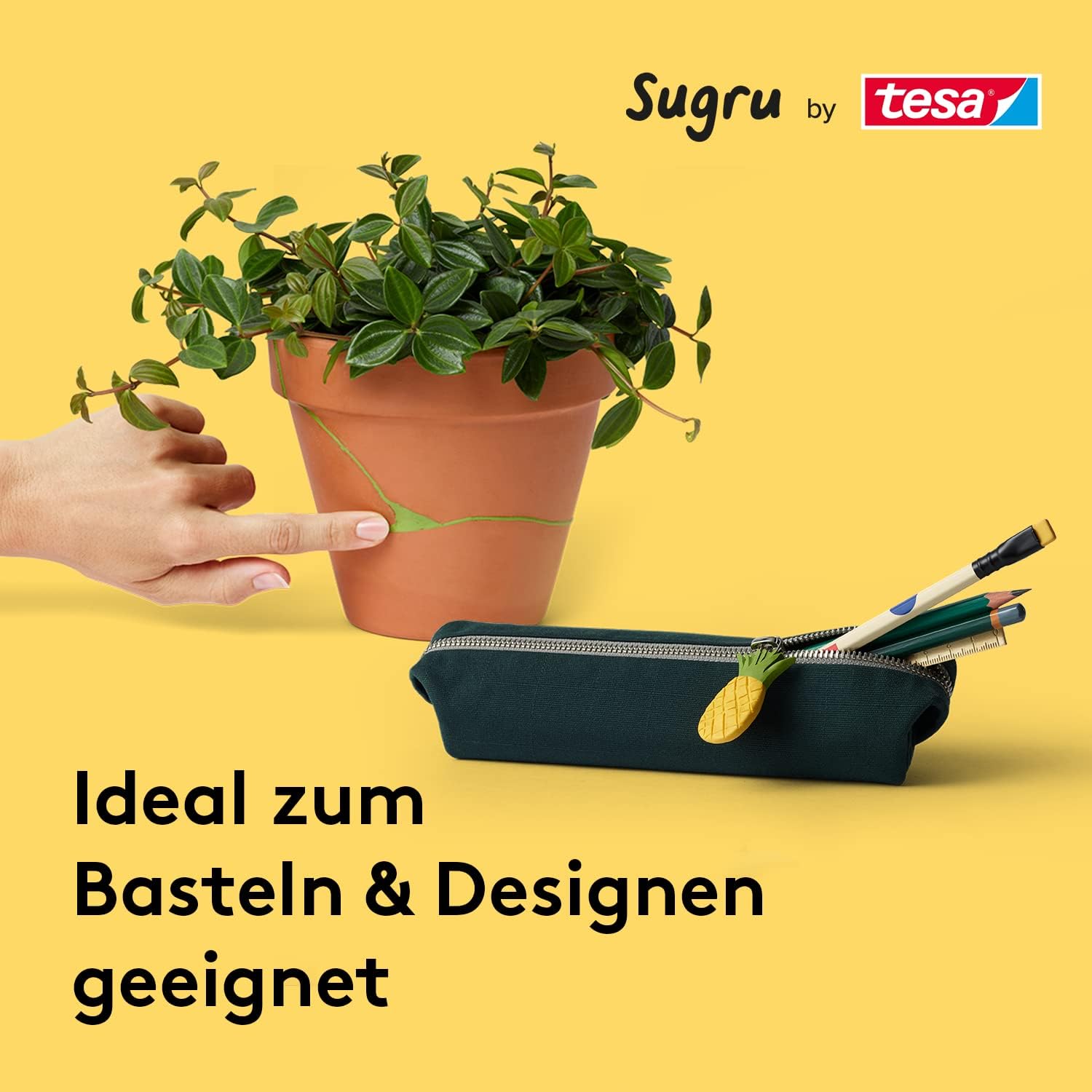 tesa Sugru formbar Allzwckkleb 3er schw.