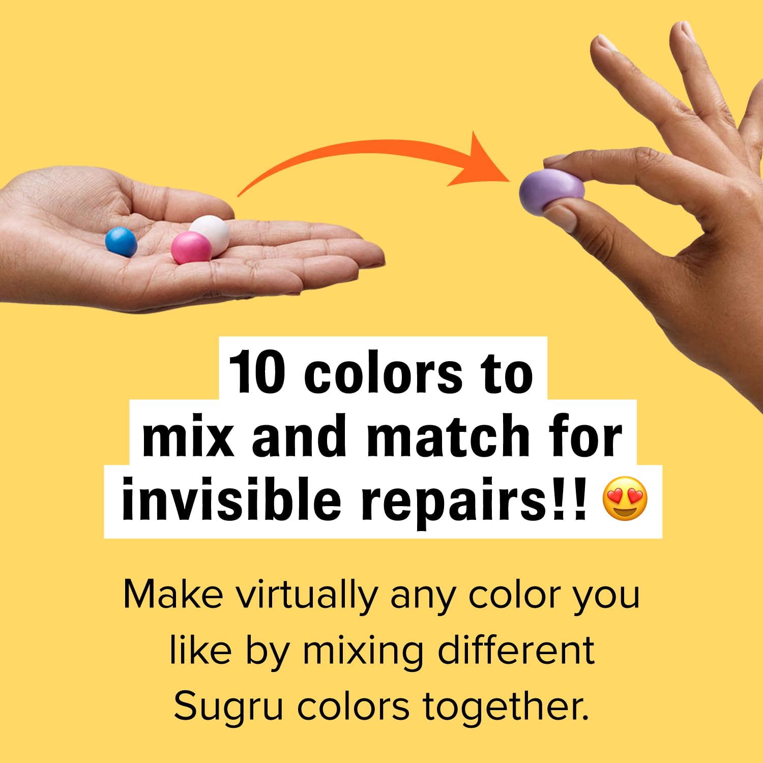 Sugru by Tesa - Moldable Multi-Purpose Glue for Creative Fixing and Making, White, 3 Piece