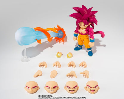 Dragon Ball Daima S.H.Figuarts Action Figuresuper Saiyan Level 4 Son Goku (Mini) 8 Cm