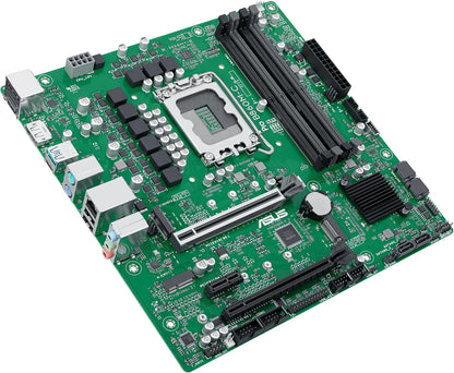 ASUS PRO B860M-C-CSM Business Motherboard Socket Intel LGA 1851 (microATX, PCIe 5.0, DDR5, SafeSlot, ASUS Control Center Express, CSM, Q-LED Core, COM Debug Header