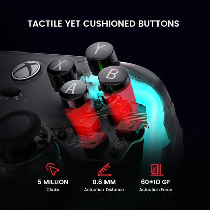 GameSir K1 Kaleid Controller, Wired Gaming Controller for PC/Xbox