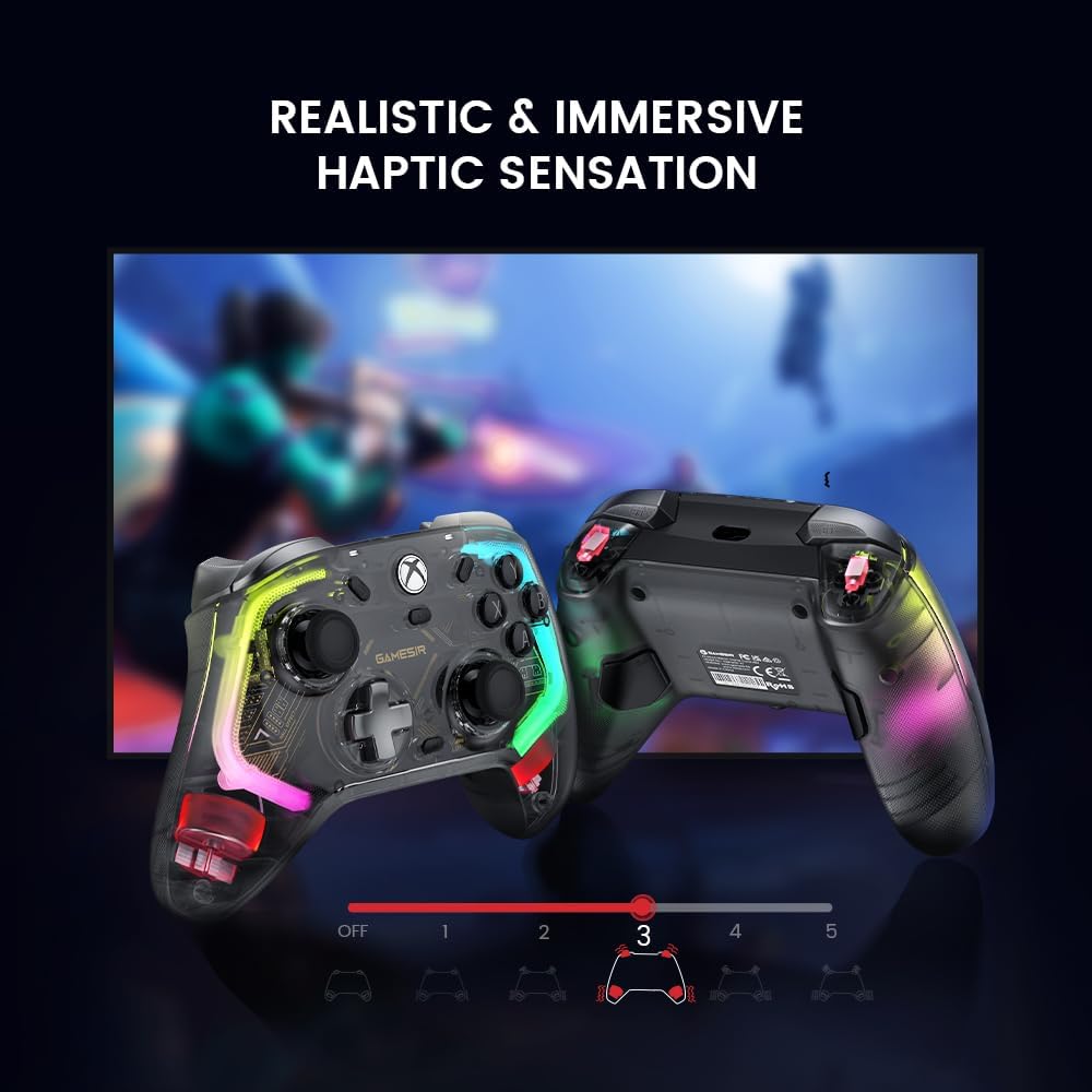 GameSir K1 Kaleid Controller, Wired Gaming Controller for PC/Xbox