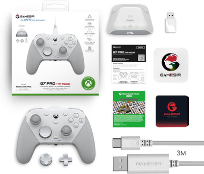 GameSir G7 Pro Wired Controller for Xbox Series X|S, Xbox One, Wireless Gamepad for PC&Android with TMR Sticks, Hall Effect Analog Triggers, 1000Hz Polling Rate, 3.5mm Audio Jack