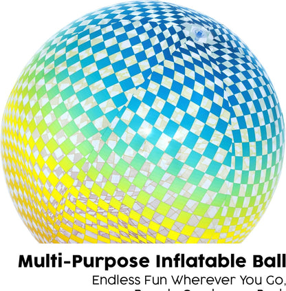 Bestway TOIS Inflatable Panel Beach Ball for Holiday Swimming Pool Party Beach Birthday Gift,