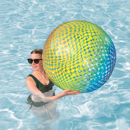 Bestway TOIS Inflatable Panel Beach Ball for Holiday Swimming Pool Party Beach Birthday Gift,