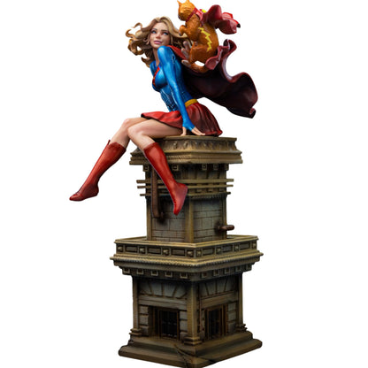 Iron Studios Collectible Statue DC Comics Series #8 Supergirl Art Scale 1/10 9.7 Inches 24.8cm