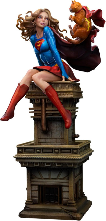Iron Studios Collectible Statue DC Comics Series #8 Supergirl Art Scale 1/10 9.7 Inches 24.8cm