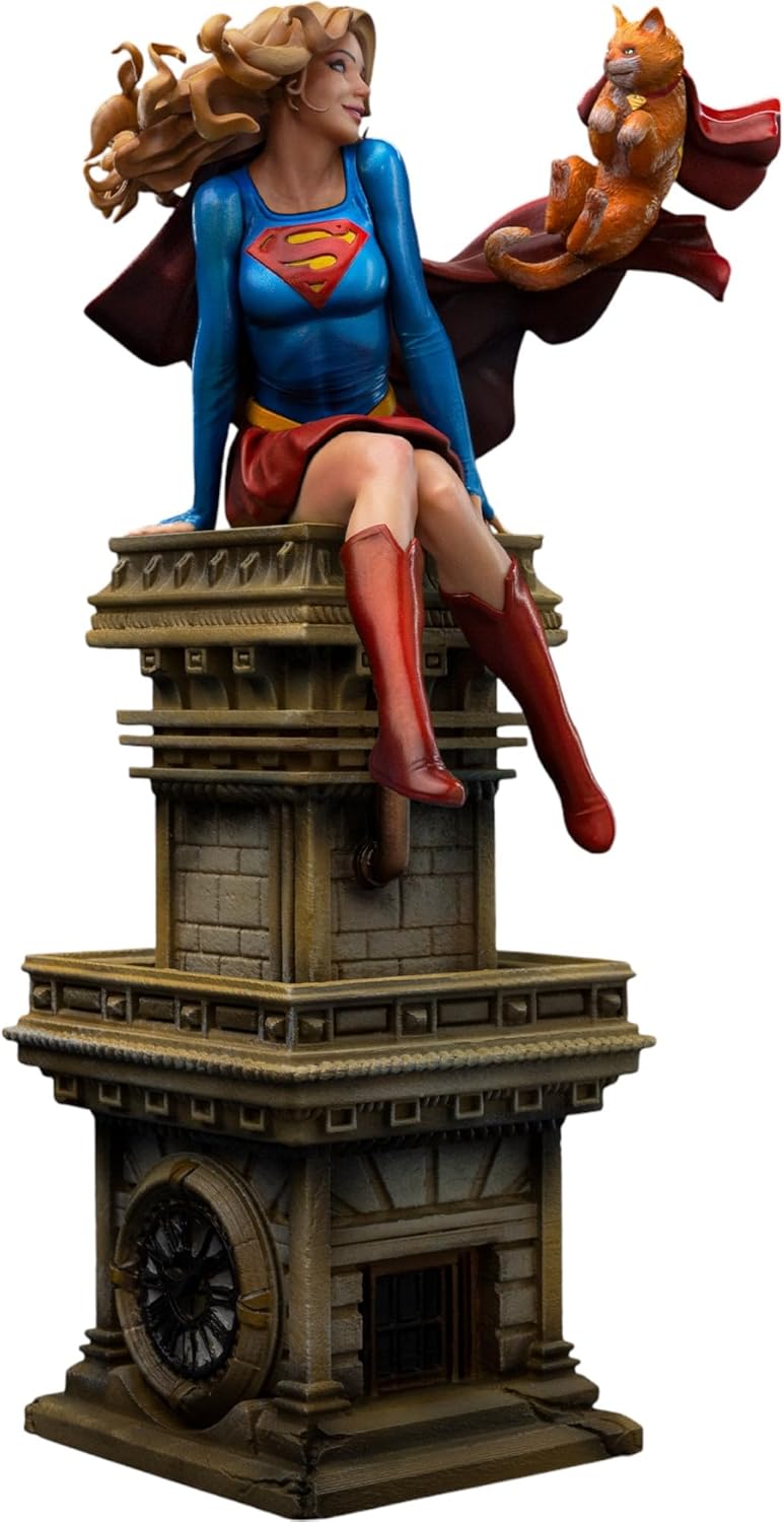 Iron Studios Collectible Statue DC Comics Series #8 Supergirl Art Scale 1/10 9.7 Inches 24.8cm