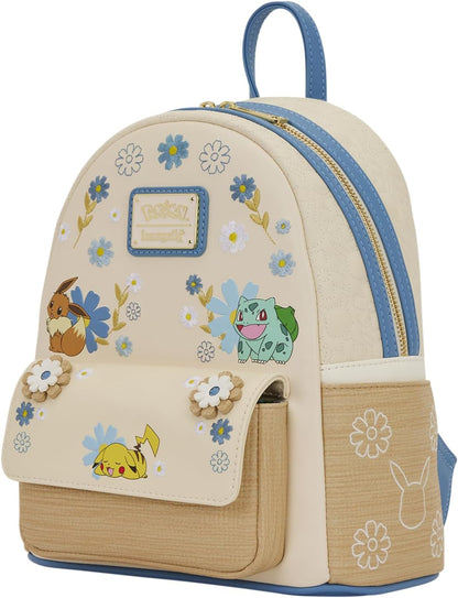 Loungefly Pokemon Floral Mini Rucksack