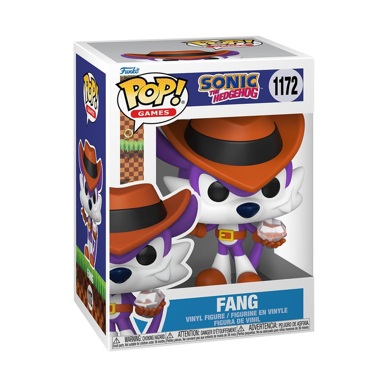 Funko Pop! Games: Sonic the Hedgehog - Fang the Hunter - Collectable Vinyl Figure - Gift Idea - Official Merchandise - Toys for Kids & Adults - Video Games Fans - Model Figure for Collectors