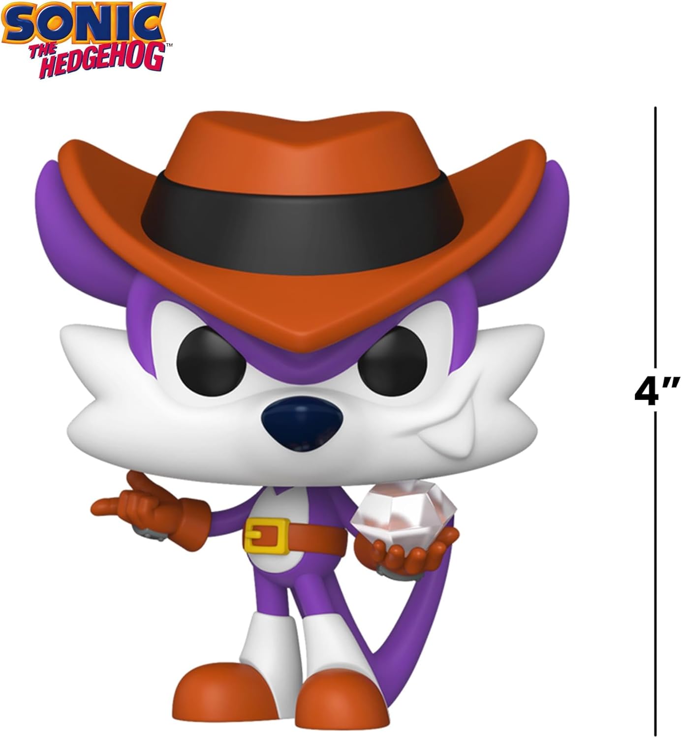 Funko Pop! Games: Sonic the Hedgehog - Fang the Hunter - Collectable Vinyl Figure - Gift Idea - Official Merchandise - Toys for Kids & Adults - Video Games Fans - Model Figure for Collectors