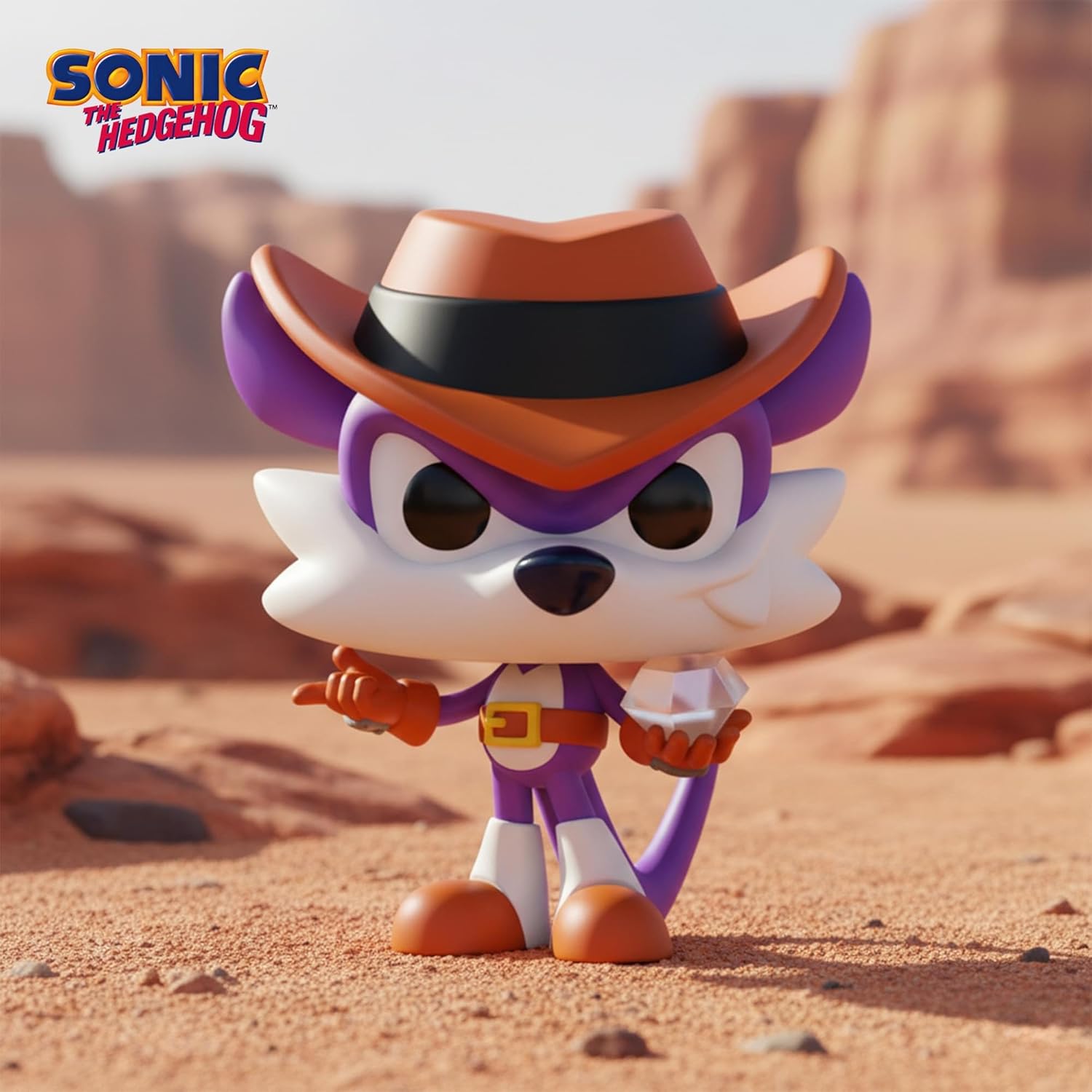 Funko Pop! Games: Sonic the Hedgehog - Fang the Hunter - Collectable Vinyl Figure - Gift Idea - Official Merchandise - Toys for Kids & Adults - Video Games Fans - Model Figure for Collectors