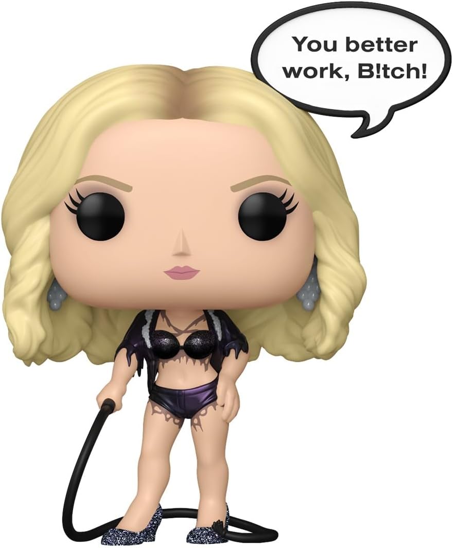 Funko Pop! Sayings: Britney Spears - Work Btch - Collectable Vinyl Figure - Gift Idea - Official Merchandise - Toys for Kids & Adults - Music Fans - Model Figure for Collectors and Display