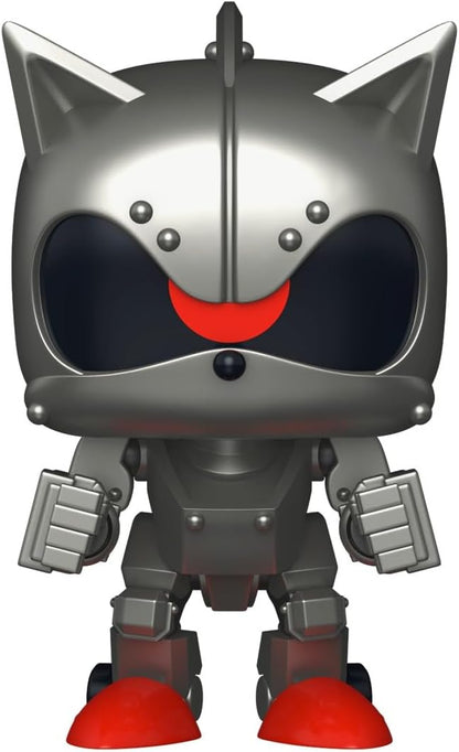 Funko Pop! Games: Sonic the Hedgehog - Mecha Sonic - Collectable Vinyl Figure - Gift Idea - Official Merchandise - Toys for Kids & Adults - Video Games Fans - Model Figure for Collectors and Display