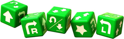 Renegade Games Robo Rally Dice – Wettbewerbsfähiges Rennroboter-Brettspiel, eigenständig oder Erweiterung, Hindernisse und Sabotage, Alter 14+, 2–4 Spieler, 30–45 Minuten