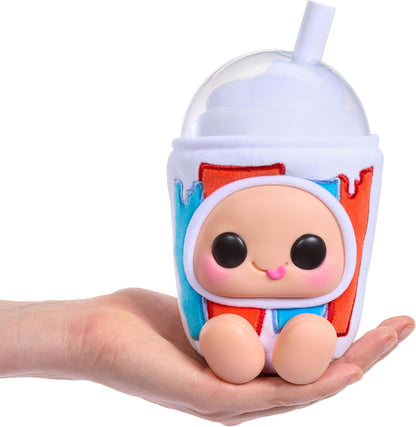 ICEE Slushies Series - Soft Collectable Plush Characters, 3 to Collect Including Cherry, Blue Raspberry and White Cherry, For All Ages