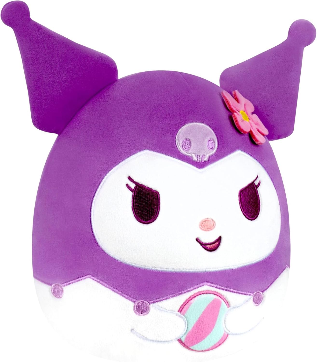 Squishmallows Peluche Kuromi Saisis l’Instant de Sanrio Original de 20 cm – Peluche Officielle Jazwares