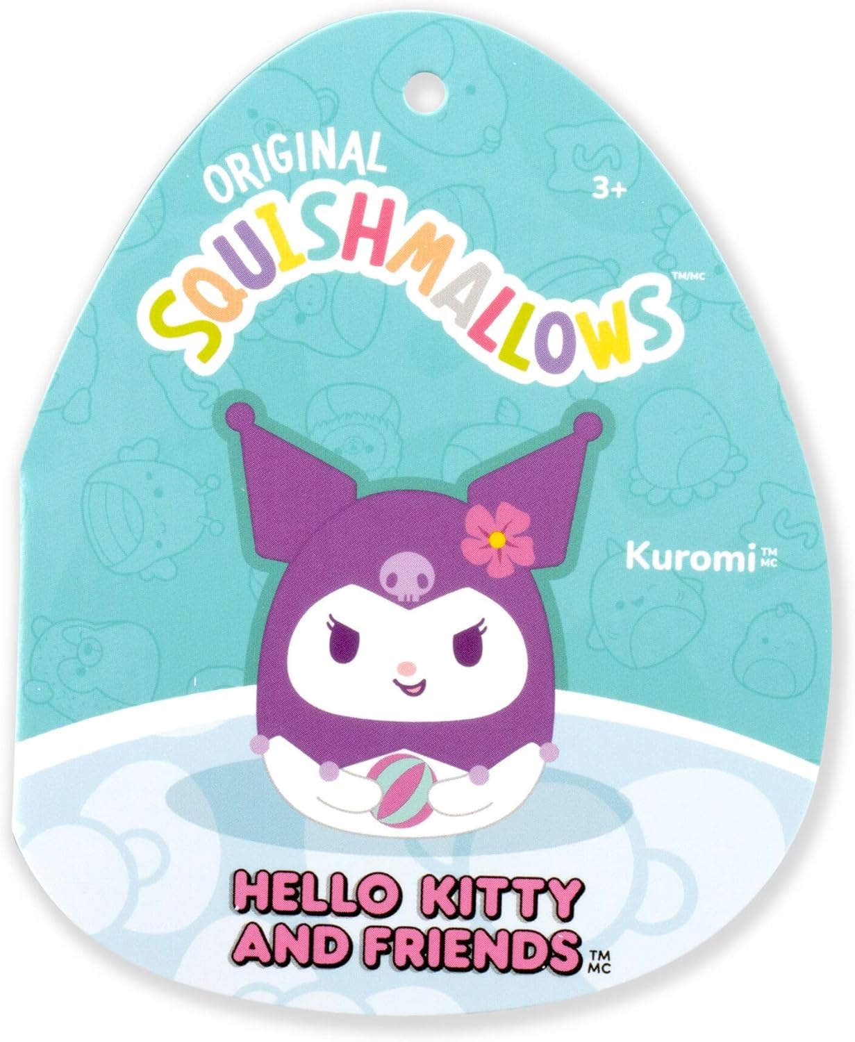 Squishmallows Peluche Kuromi Saisis l’Instant de Sanrio Original de 20 cm – Peluche Officielle Jazwares