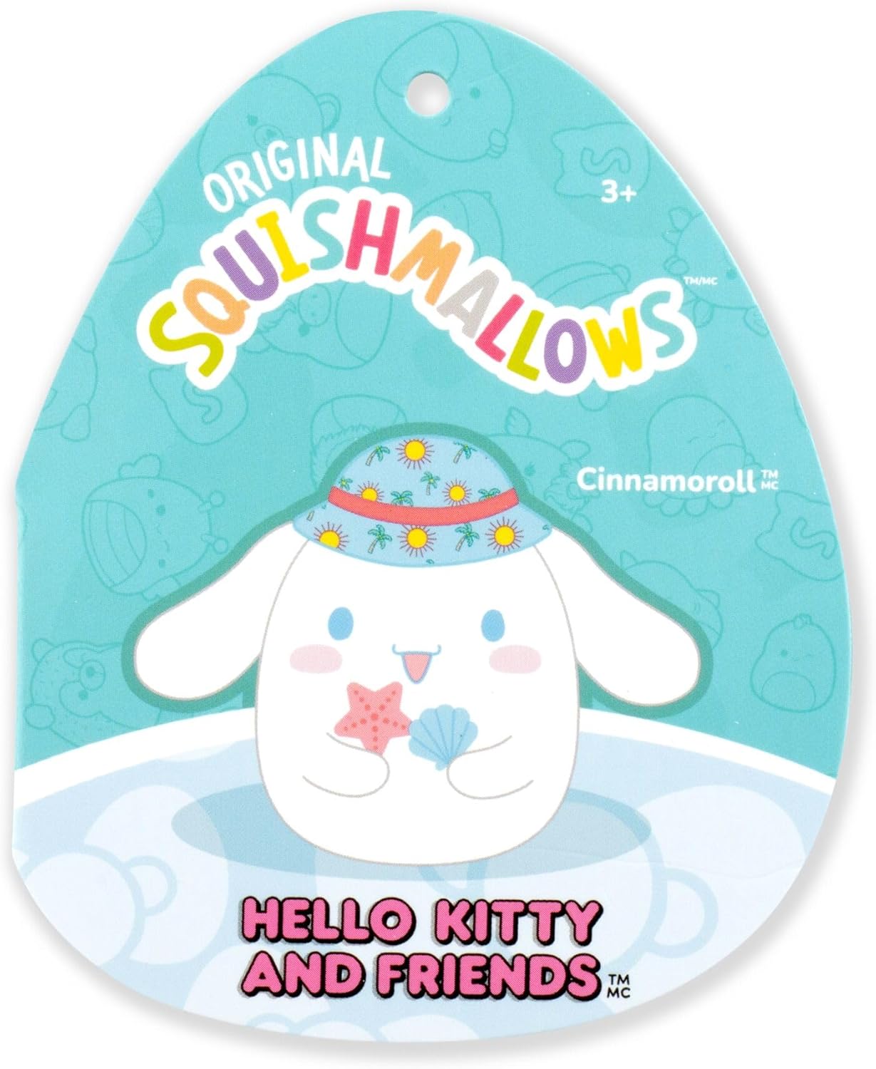 Squishmallows - 8`` Hello Kitty & Friends - Cinnamoroll /Plush