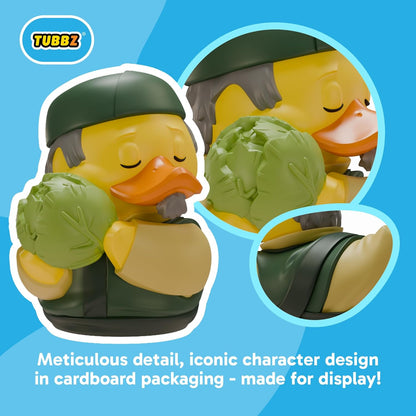 TUBBZ Boxed Edition: Avatar The Last Airbender - Cabbage Merchant Cosplaying Rubber Duck Vinyl Figure – Official Collectible for Fans of Avatar