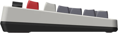 8Bitdo Retro 108 Mechanical Keyboard with 108 Keys and Integrated Numpad, Bluetooth/2.4G/USB-C Hot Swappable Wireless Gaming Keyboard for Windows and Android - N Edition - QWERTY ANSI US Layout