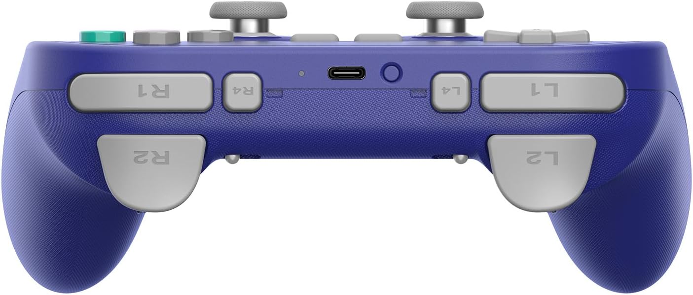 8BitDo Pro 3 Bluetooth Controller for Switch/Switch 2 – TMR Joysticks, Swappable ABXY Buttons, Pro Back Buttons, Charging Dock, Hall Effect Triggers, for Windows, Apple, SteamOS, Android - Purple