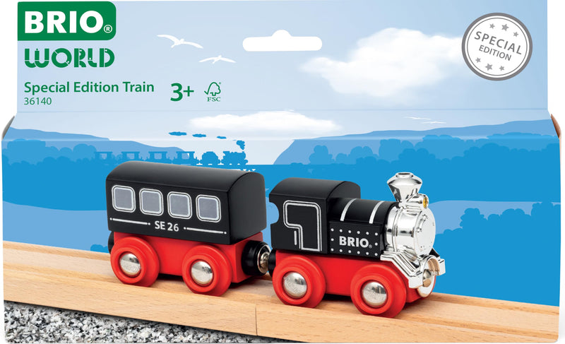 BRIO World - Special Edition Steam Train 2026 for Kids Age 3 Years and Up - Wooden Railway Accessories and Add Ons