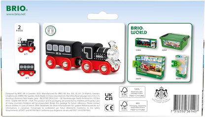 BRIO World - Special Edition Steam Train 2026 for Kids Age 3 Years and Up - Wooden Railway Accessories and Add Ons