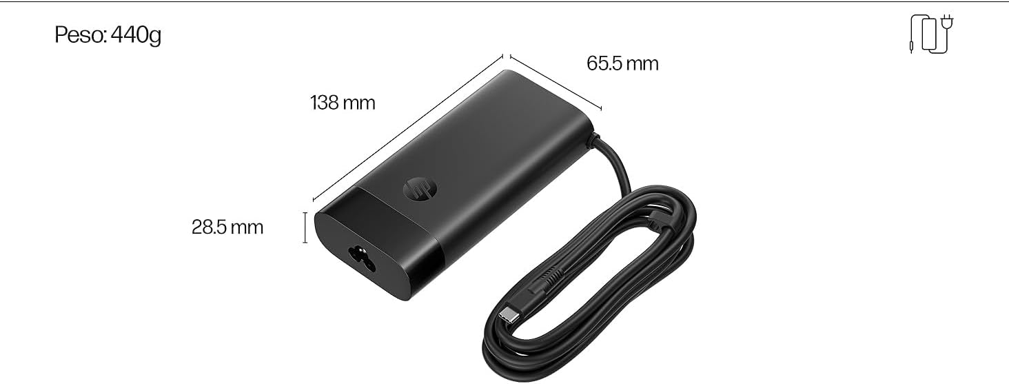 HP 140W USB-C Laptop Charger