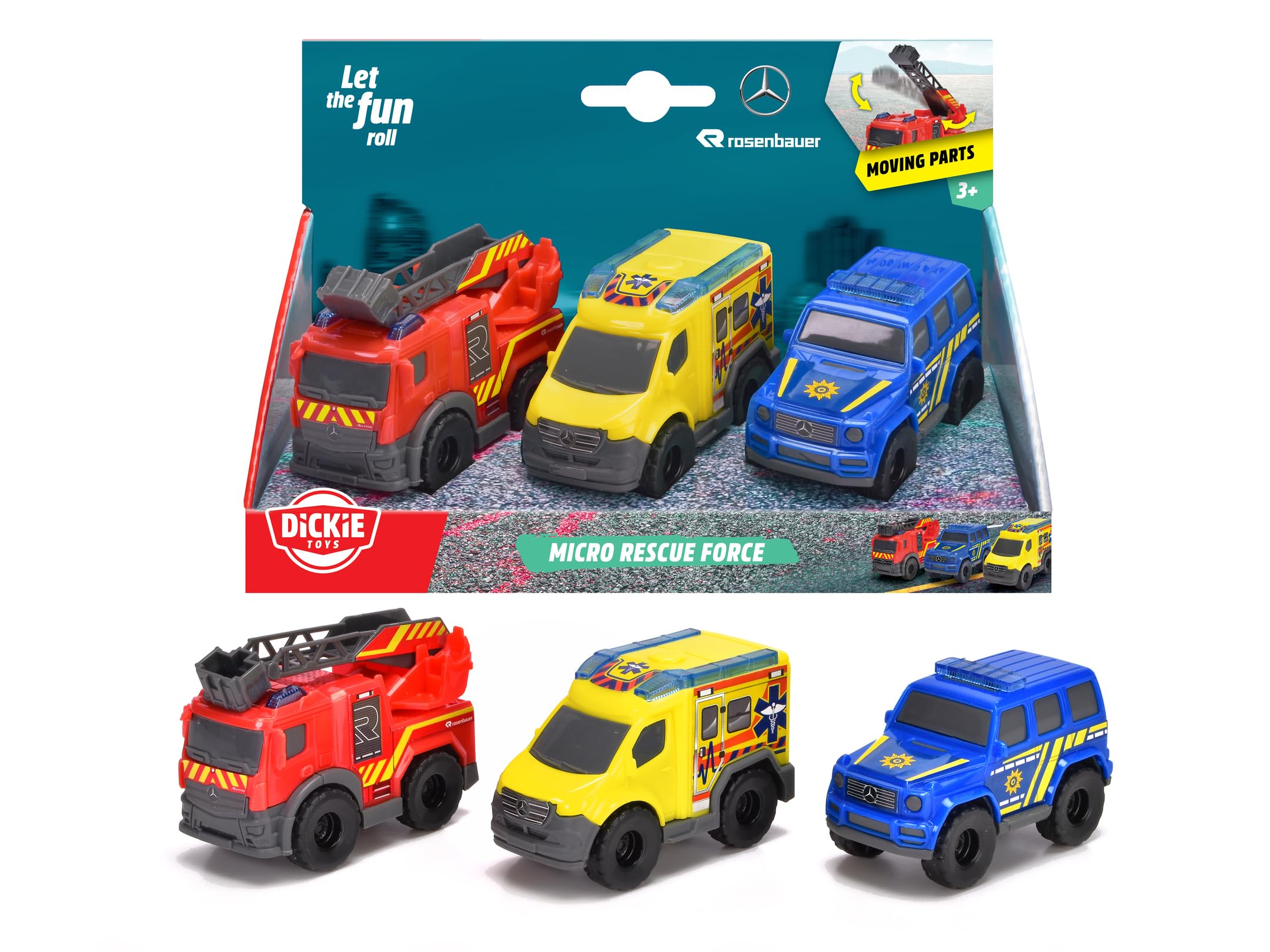 Dickie Toys - Micro Rescue Force (203712029)