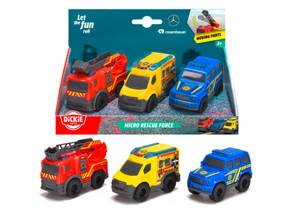 Dickie Toys - Micro Rescue Force (203712029)