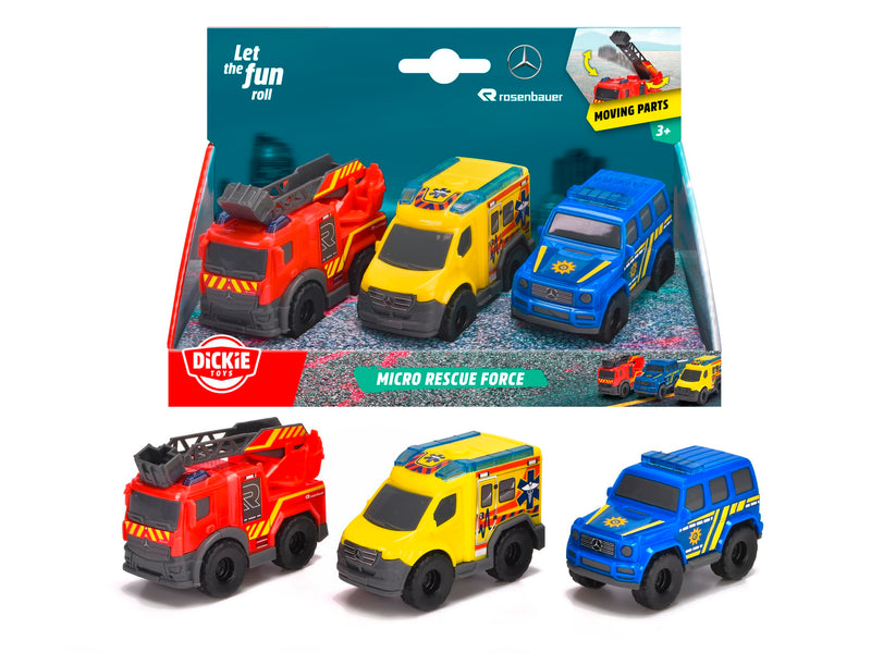Dickie Toys - Micro Rescue Force (203712029)