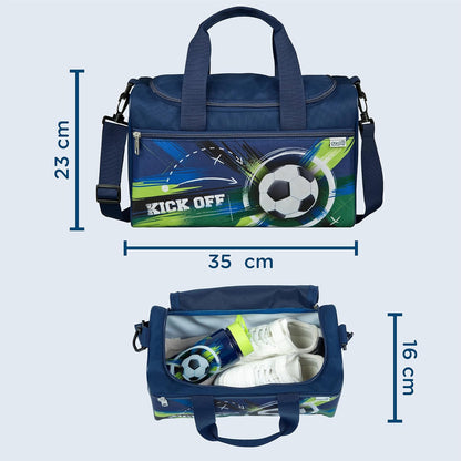 Scooli - Sports Bag for Children - 23 x 35 x 16 cm - Spacious Main Compartment - Adjustable Shoulder Strap - School Accessories - Shoulder Bag